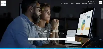 Site internet Alphéa Conseil